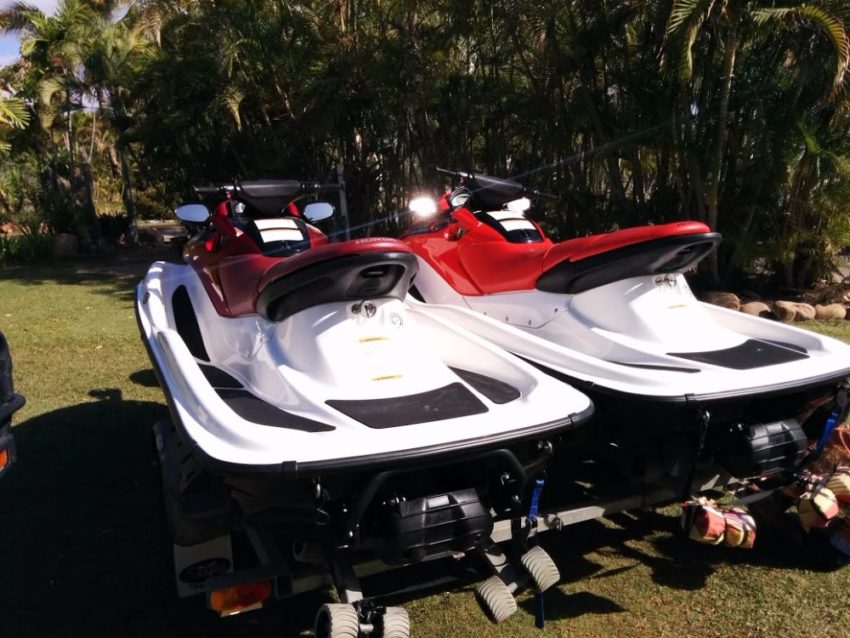 For sale 2x Honda Jet Skis + Trailer Jetski Classifieds