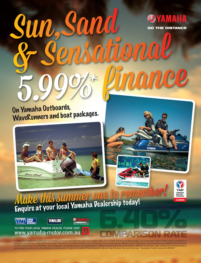 Sun, Sand & sensational 5.99% Finance