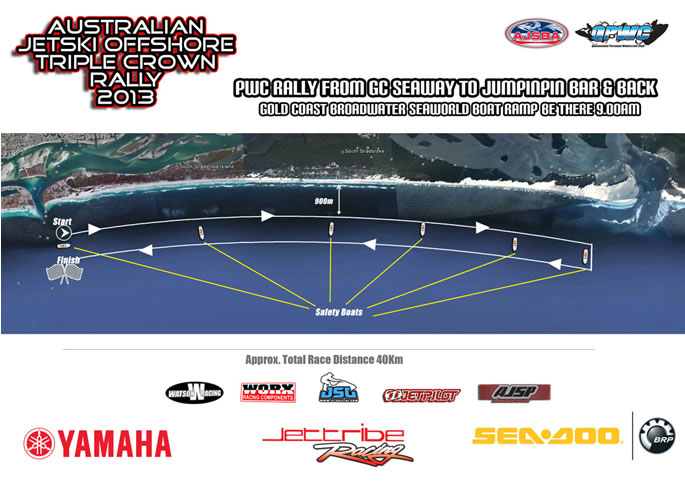 Australian Jetski Offshore Triple Crown Rally 2013