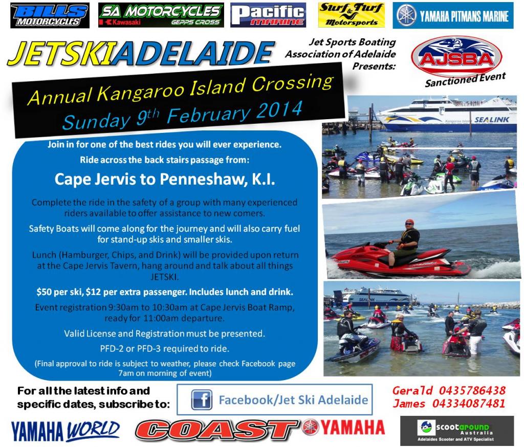 SA: 2014 Kangaroo Island Crossing is on again – Sunday Feb 9th