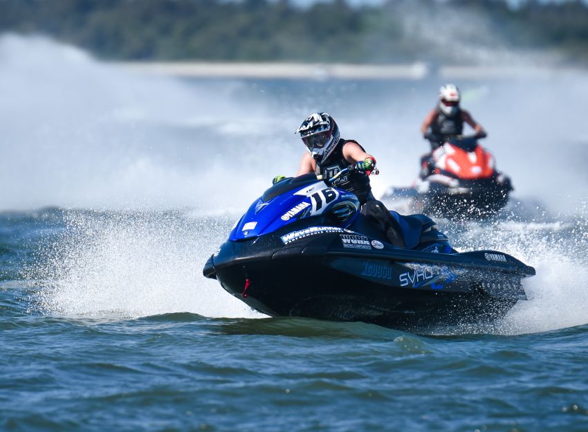 Mitch Wayt on the Waverunner Performance Centre's FZS SVHO Waverunner. Photo by Skip (www.photobyskip.com)