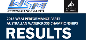 2018 WSM Australian Watercross Championships Results