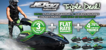 Triple Deal announced from Kawasaki on all 2018/2019 jetskis