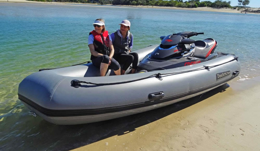 dockitjet 3.7m inflatable PWC tender