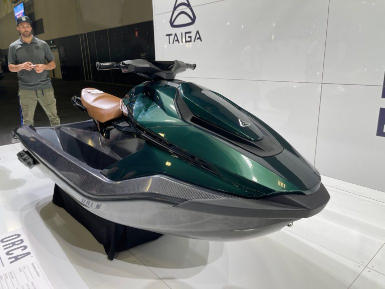 Taiga Orca Electric Jet Ski revealed at Sydney Boat Show