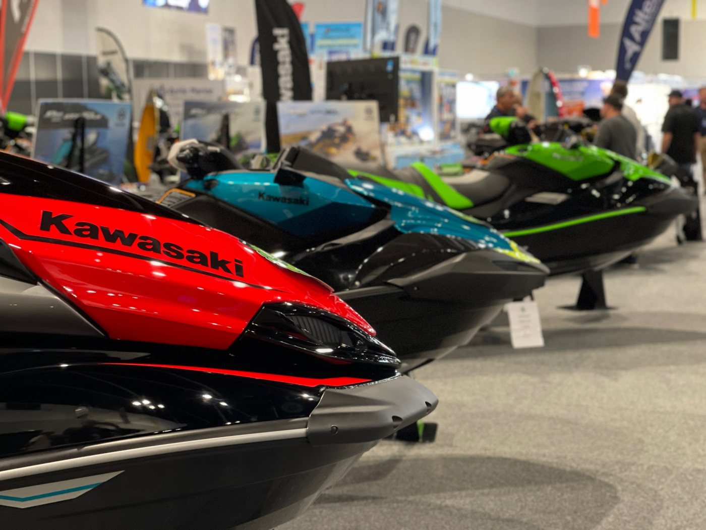 New 2022 Kawasaki Jet Skis at the Sydney Boat Show |